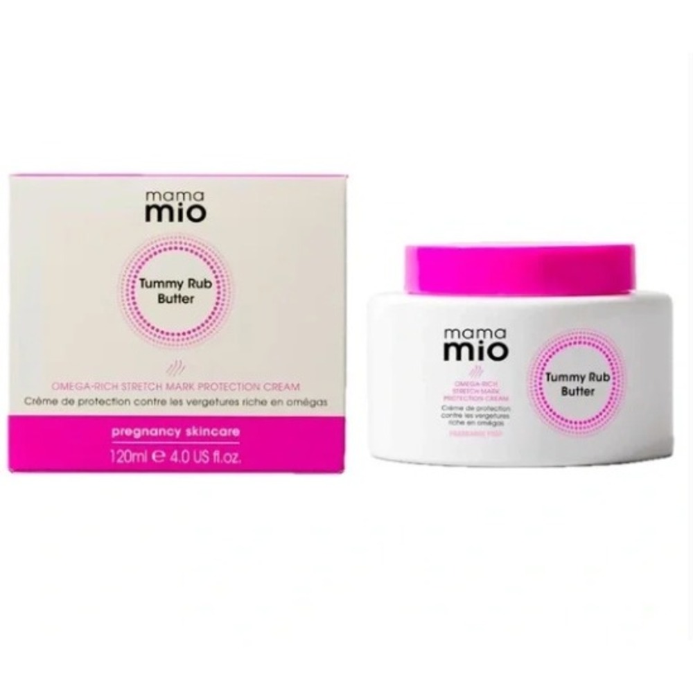 Mama Mio Tummy Rub Butter Omega-Rich Stretch Mark Protection Cream 4oz NEW‎
